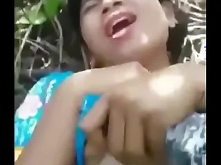 Indian Unshaded Crying in Forest